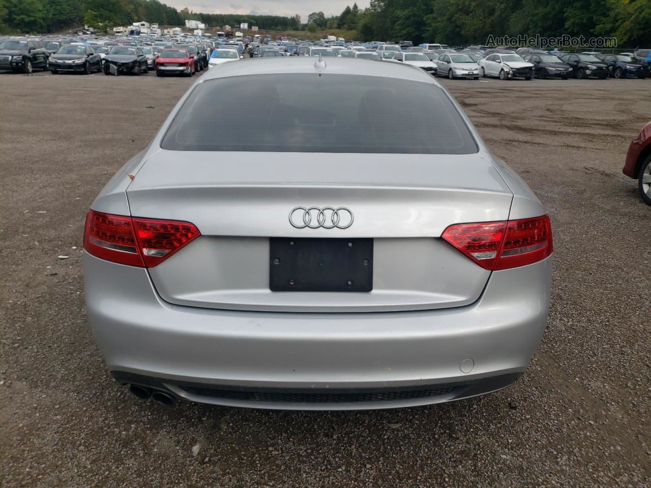 2011 Audi A5 Premium Silver vin: WAUMFBFR7BA069442