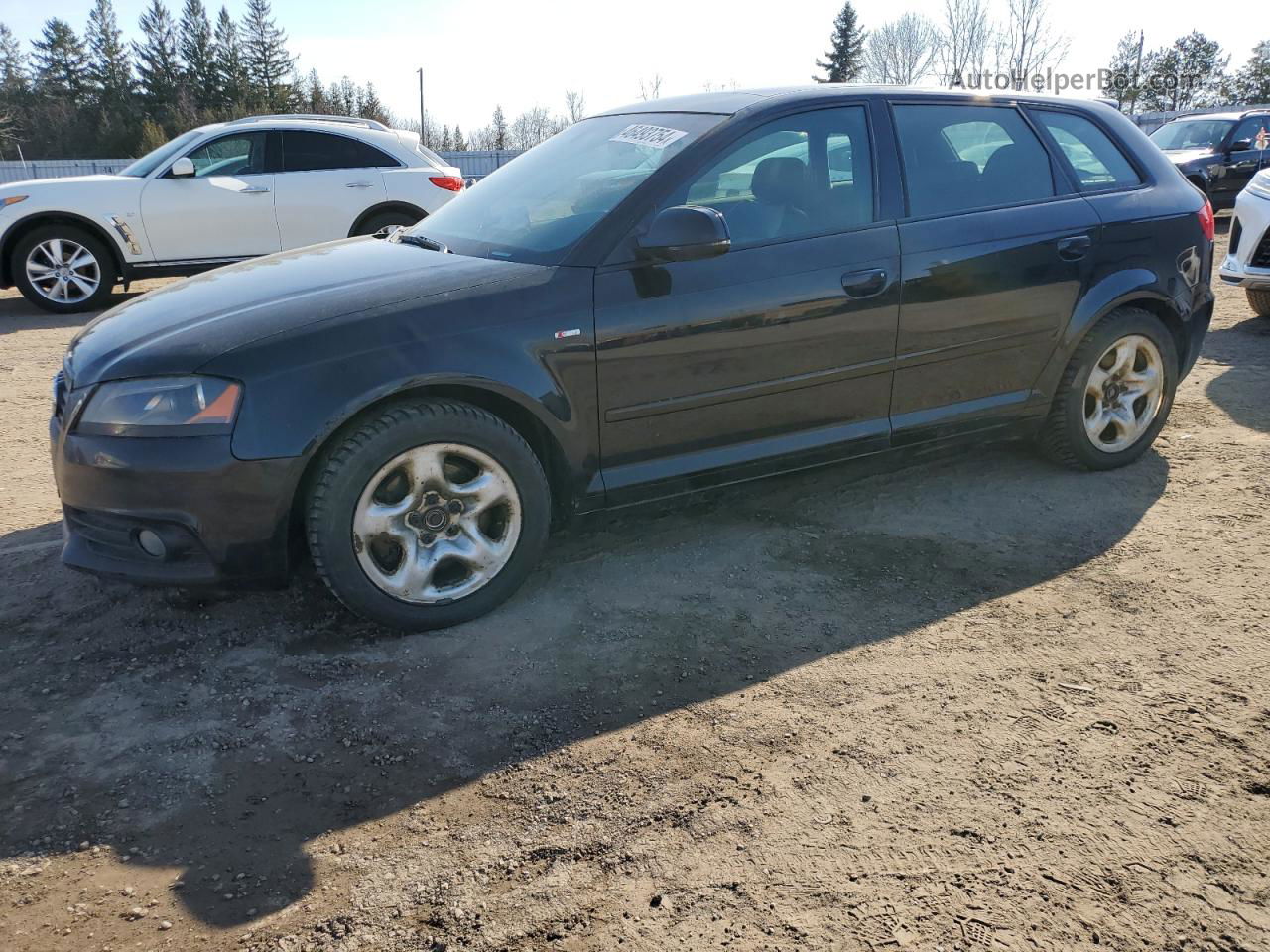 2012 Audi A3 Premium Plus Black vin: WAUMFCFM1CA104097