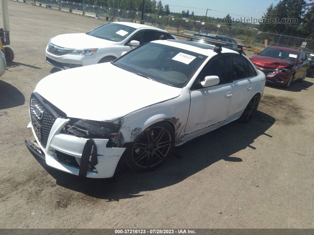 2012 Audi S4 Prestige White vin: WAUMGAFL2CA118342