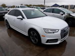 2017 Audi A4 Prestige White vin: WAUMNAF46HN023782