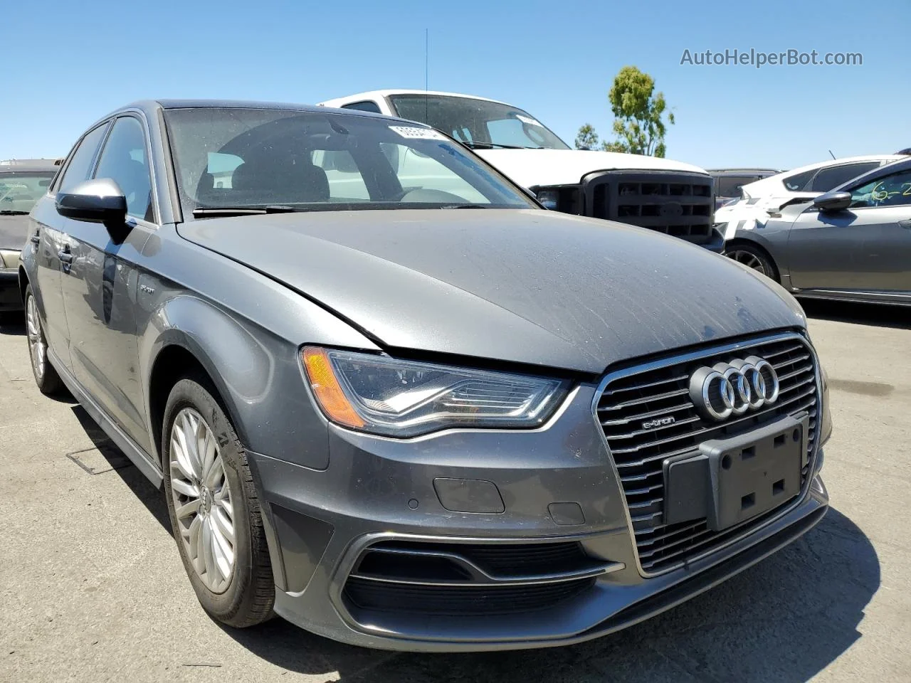 2016 Audi A3 E-tron Premium Plus Ultra Gray vin: WAUMPBFF5GA094477