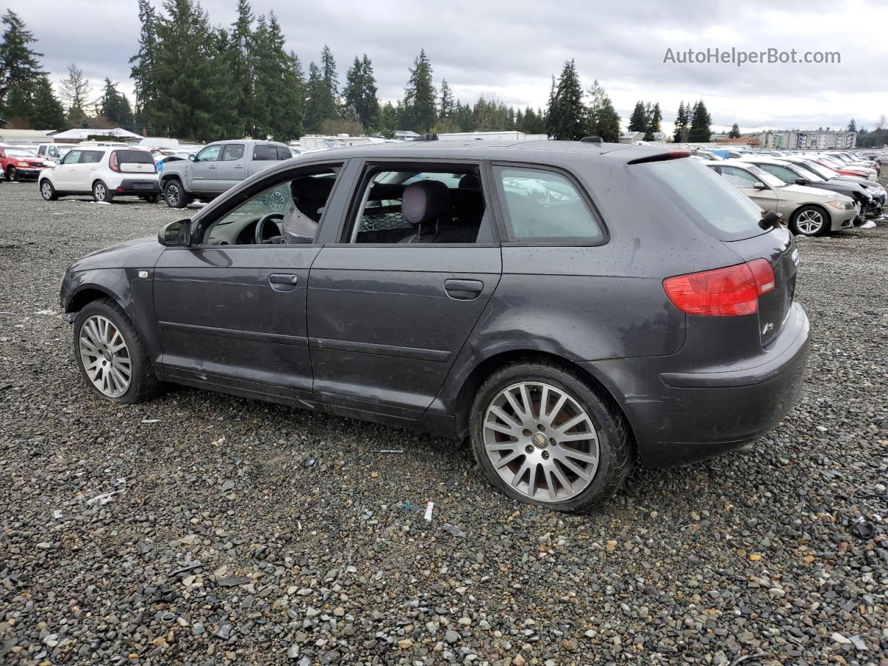 2008 Audi A3 2.0 Premium Gray vin: WAUNE78P78A166844