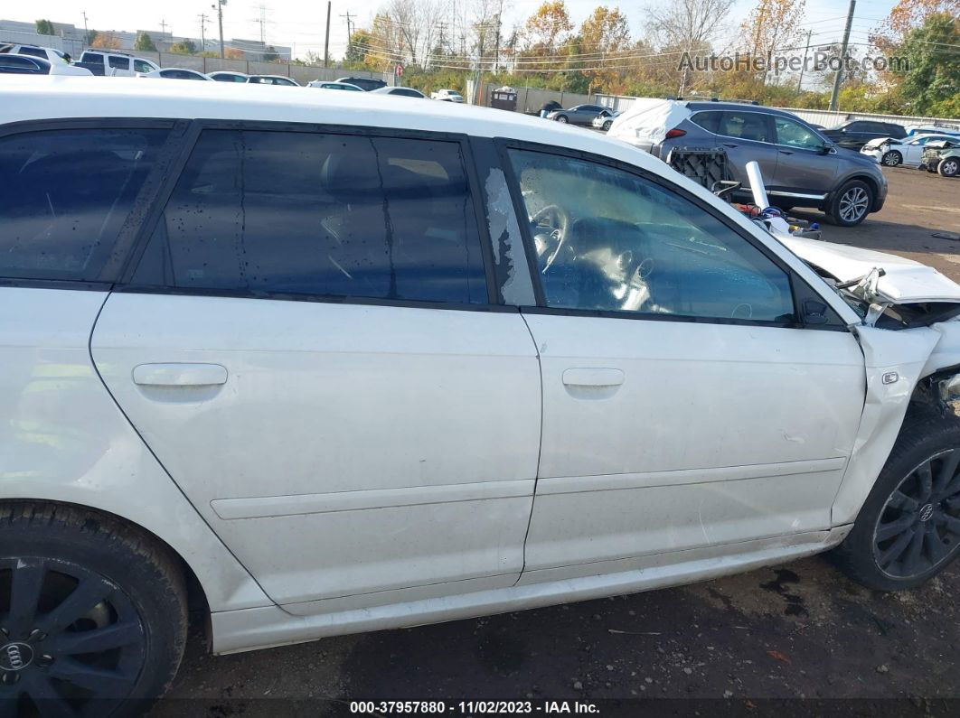 2008 Audi A3 2.0t White vin: WAUNF78P08A043299