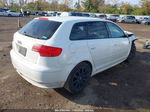 2008 Audi A3 2.0t White vin: WAUNF78P08A043299