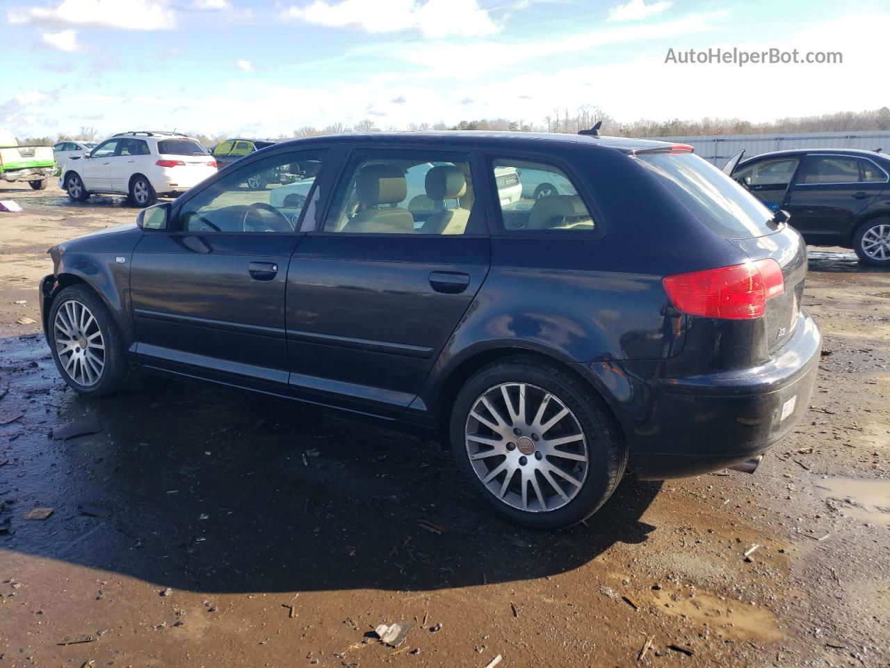 2008 Audi A3 2.0 Premium Black vin: WAUNF78P08A119460