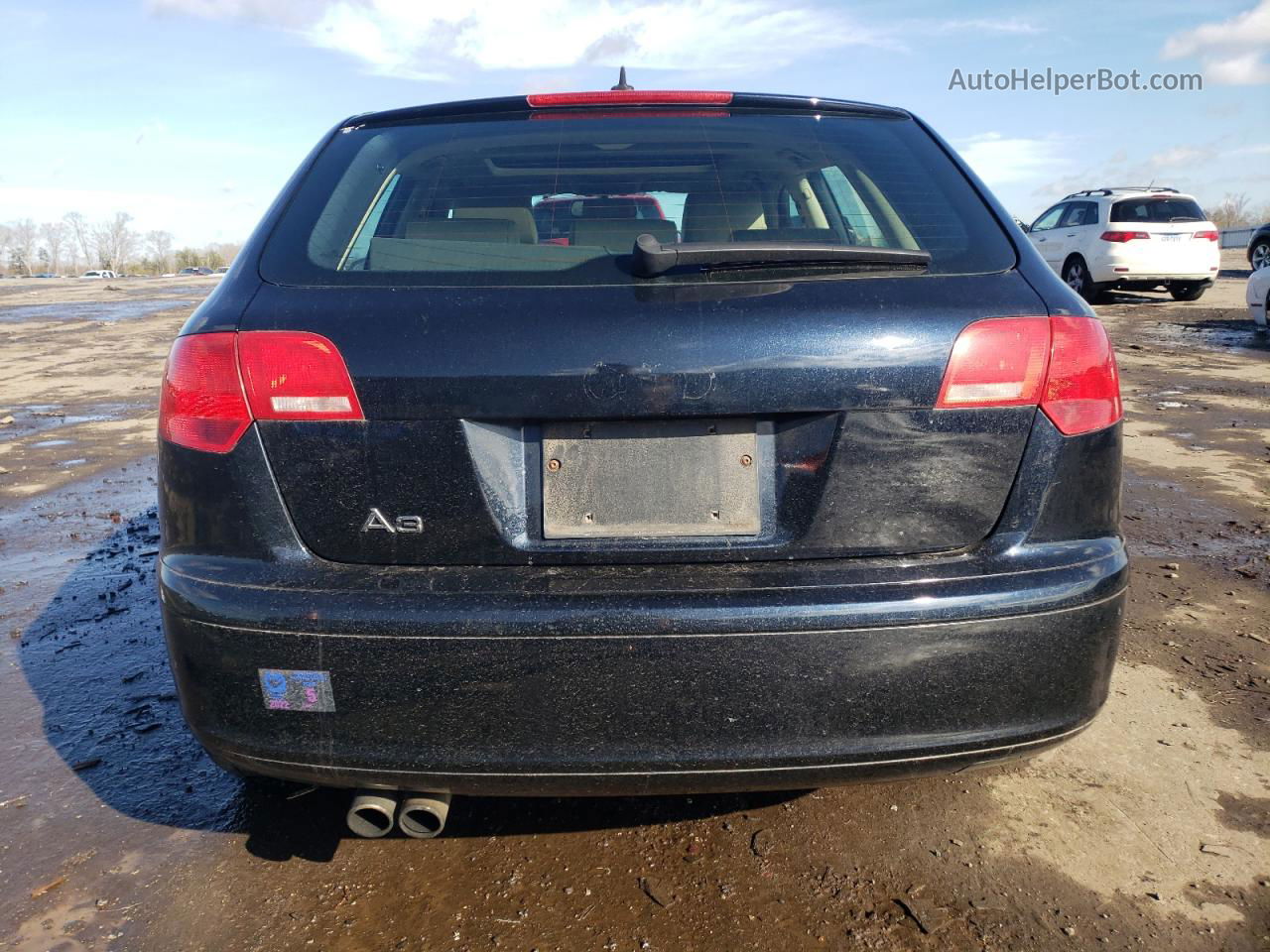 2008 Audi A3 2.0 Premium Black vin: WAUNF78P08A119460