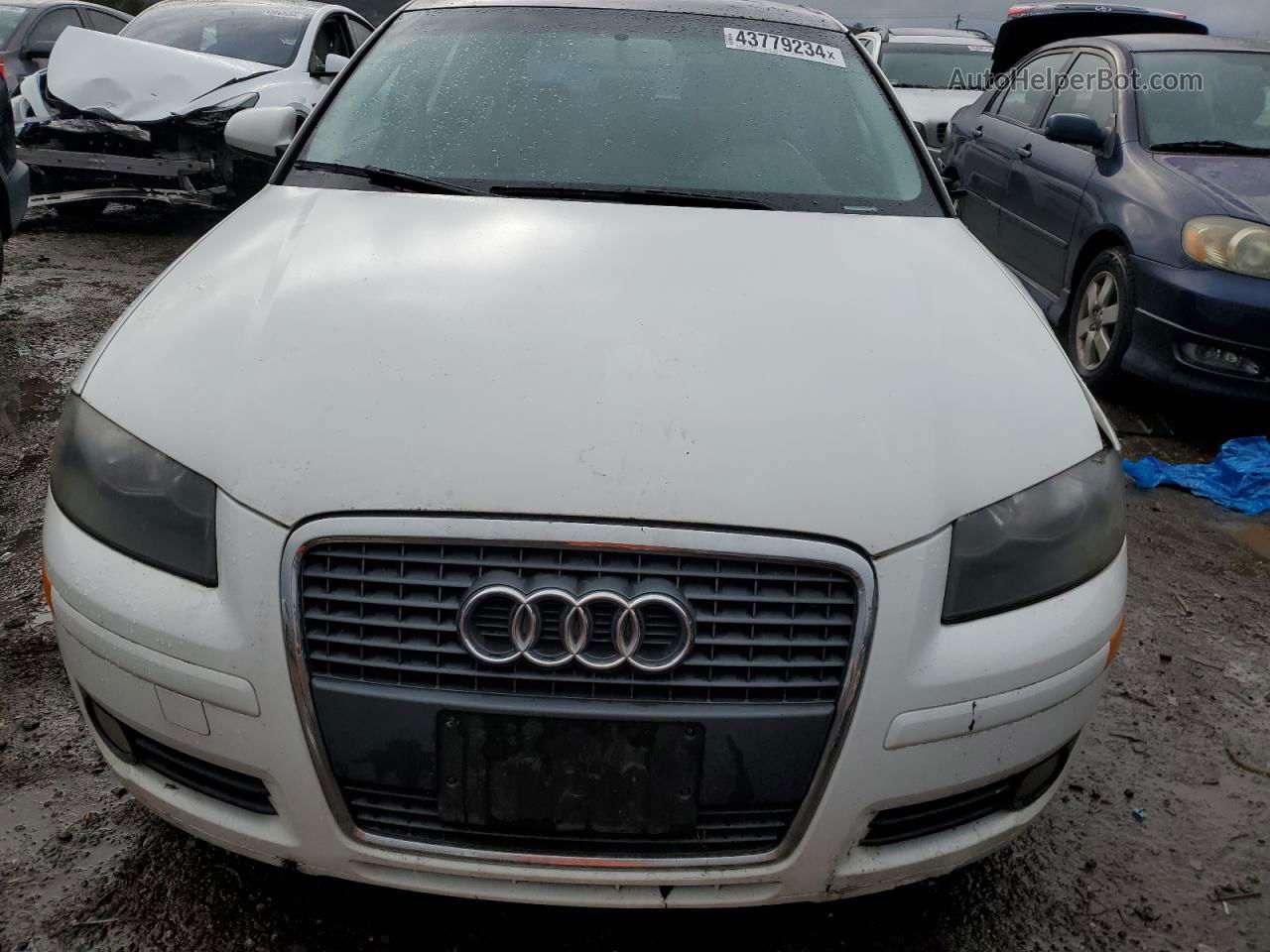 2008 Audi A3 2.0 Premium White vin: WAUNF78P08A137912