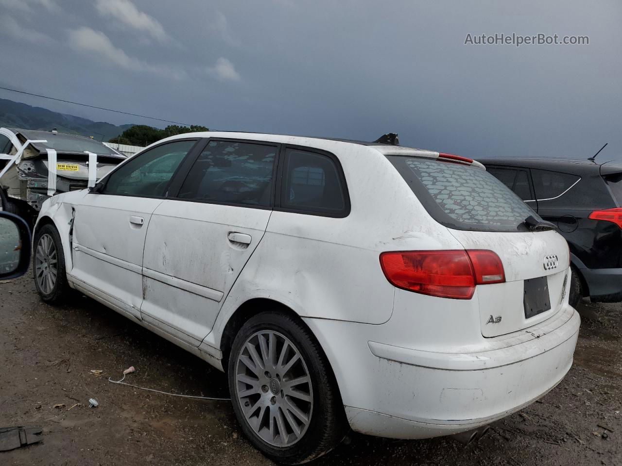 2008 Audi A3 2.0 Premium White vin: WAUNF78P08A137912