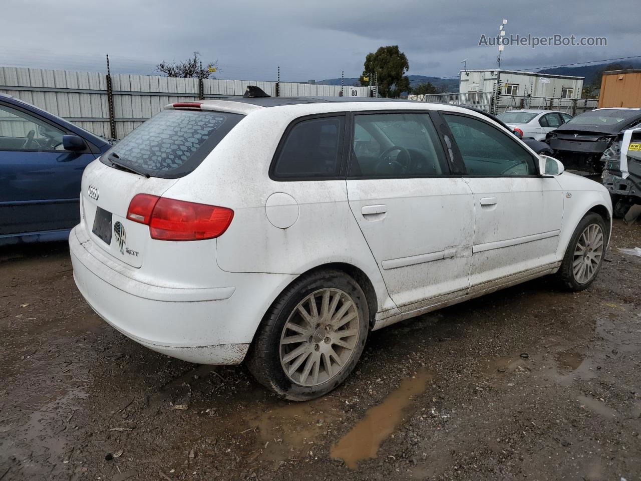 2008 Audi A3 2.0 Premium White vin: WAUNF78P08A137912