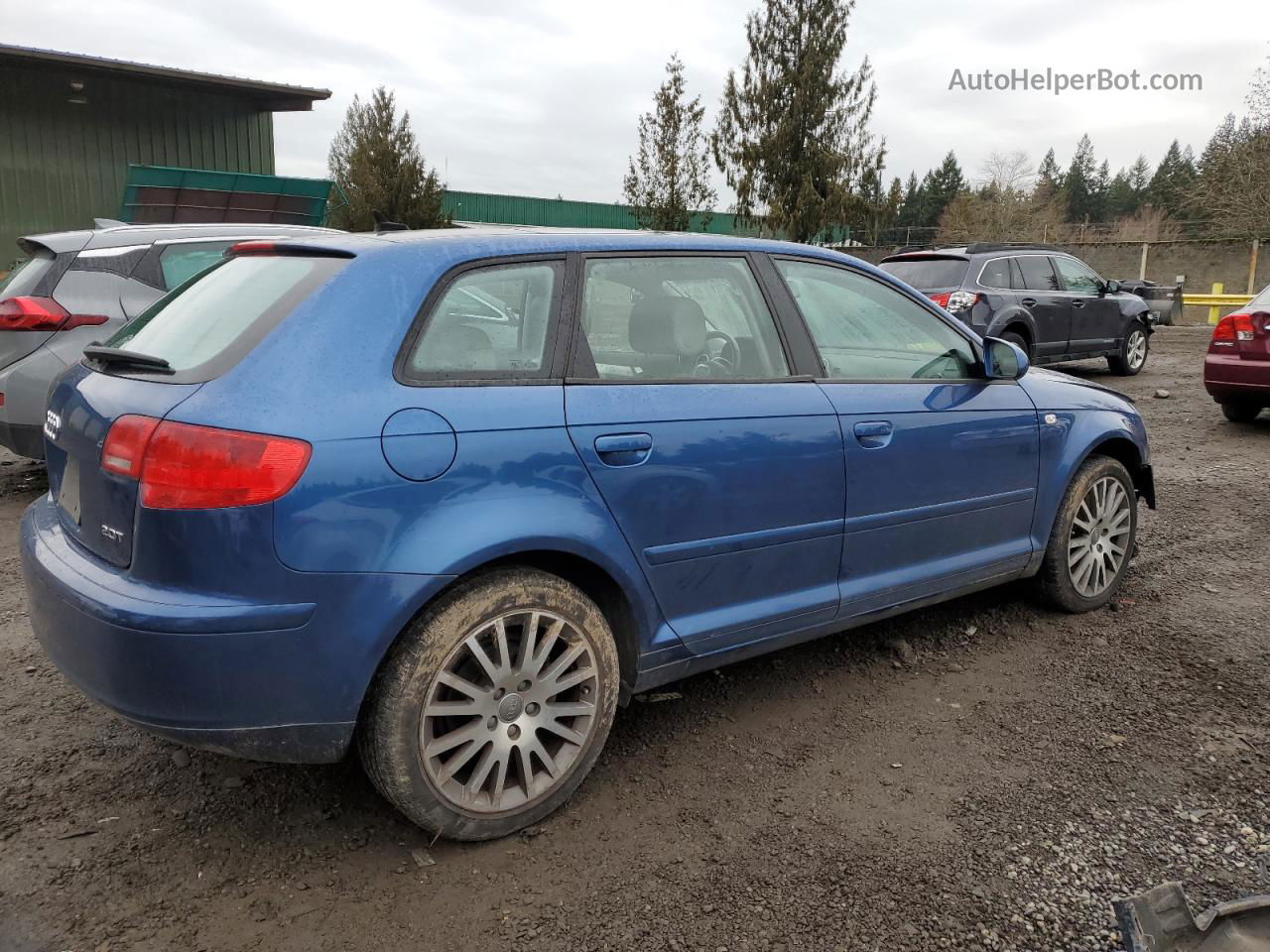 2008 Audi A3 2.0 Premium Blue vin: WAUNF78P08A138476