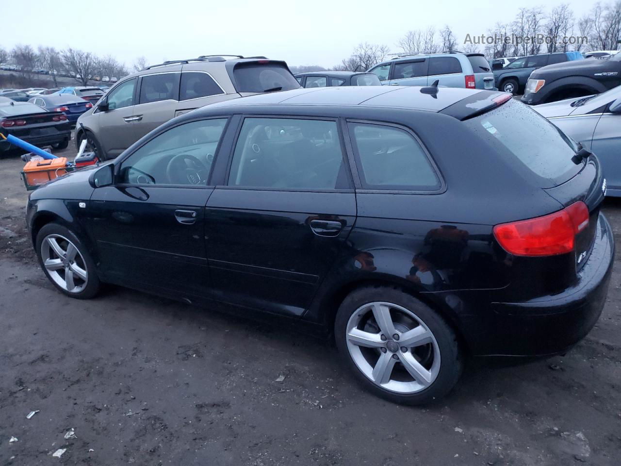 2008 Audi A3 2.0 Premium Black vin: WAUNF78P18A016502