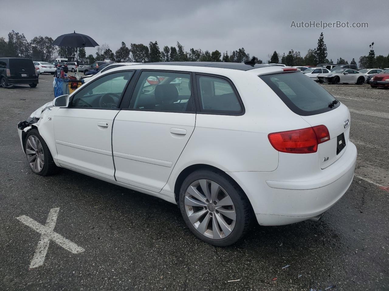 2008 Audi A3 2.0 Premium White vin: WAUNF78P18A051931