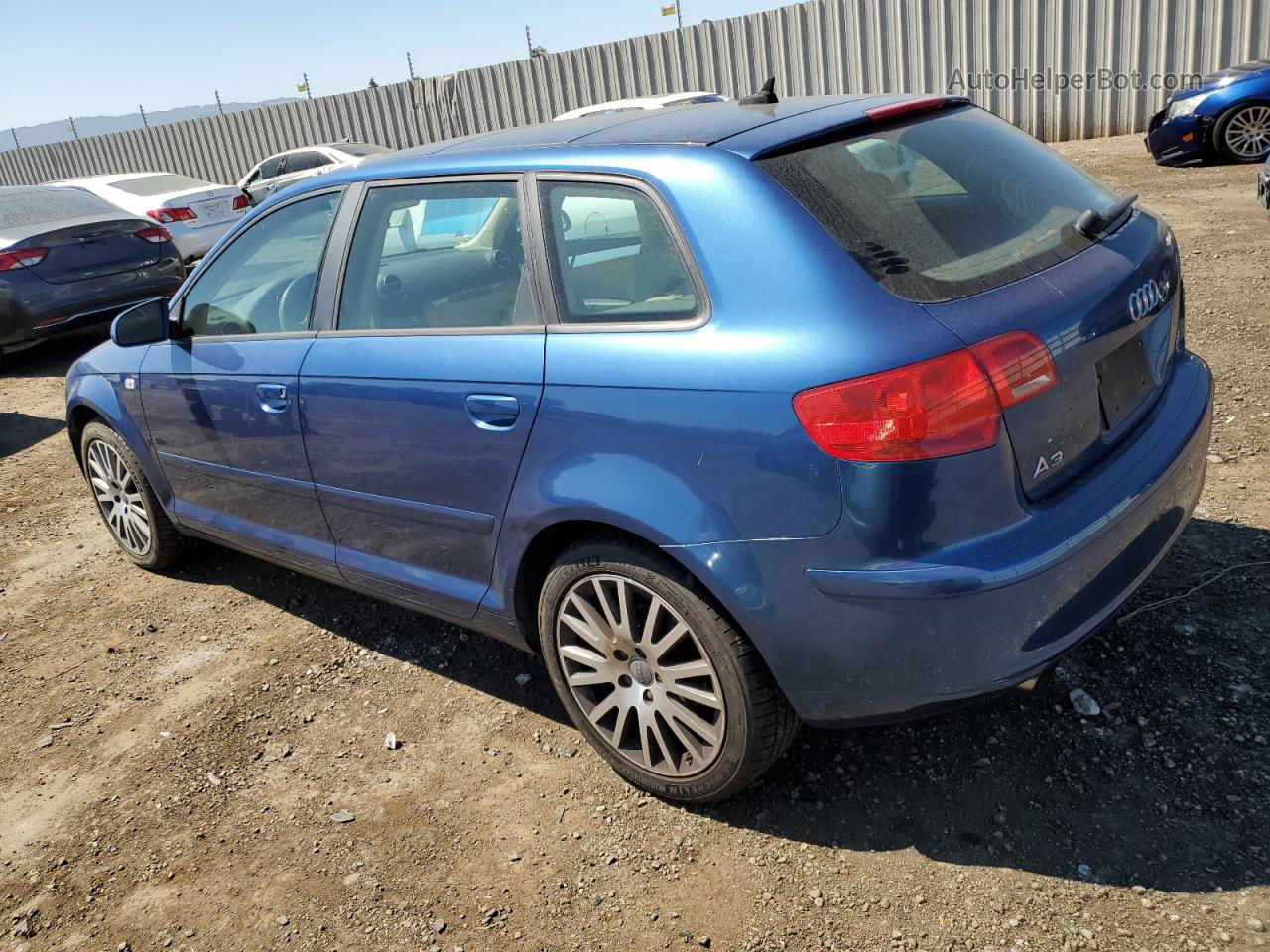 2008 Audi A3 2.0 Premium Blue vin: WAUNF78P18A102831