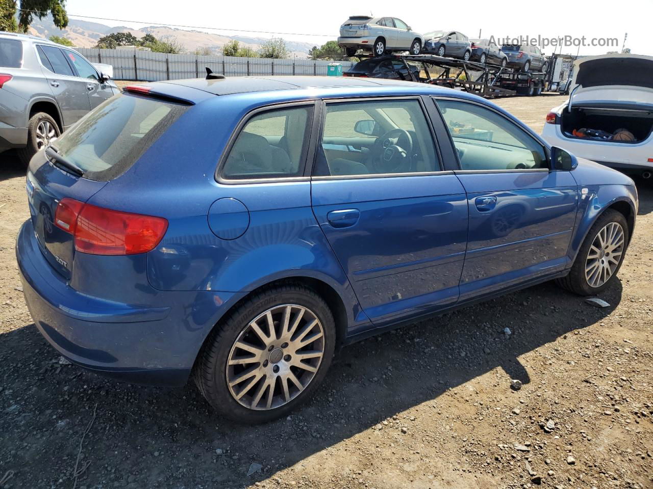 2008 Audi A3 2.0 Premium Blue vin: WAUNF78P18A102831