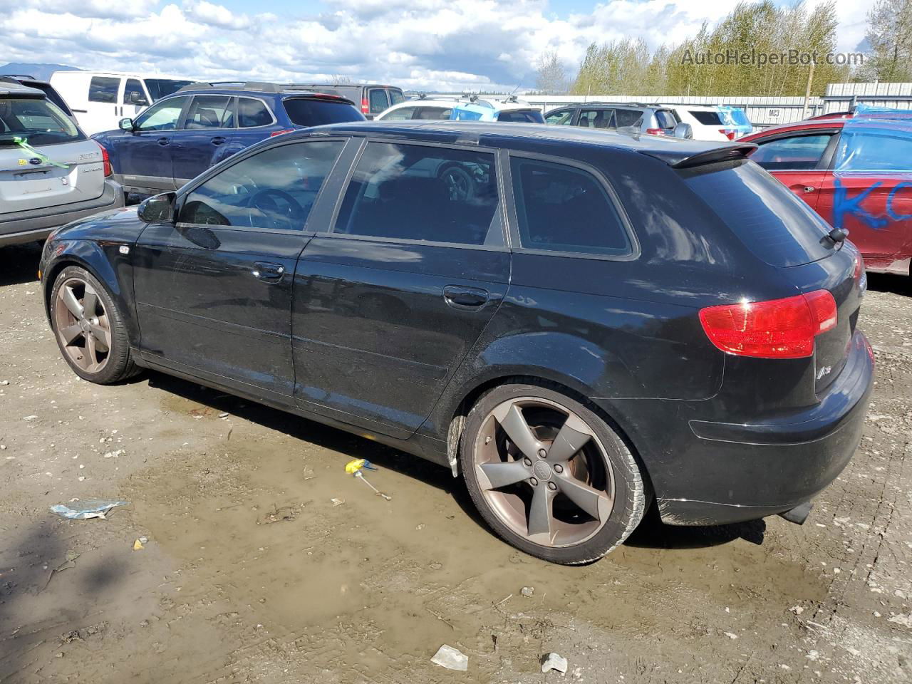 2008 Audi A3 2.0 Premium Black vin: WAUNF78P38A158222