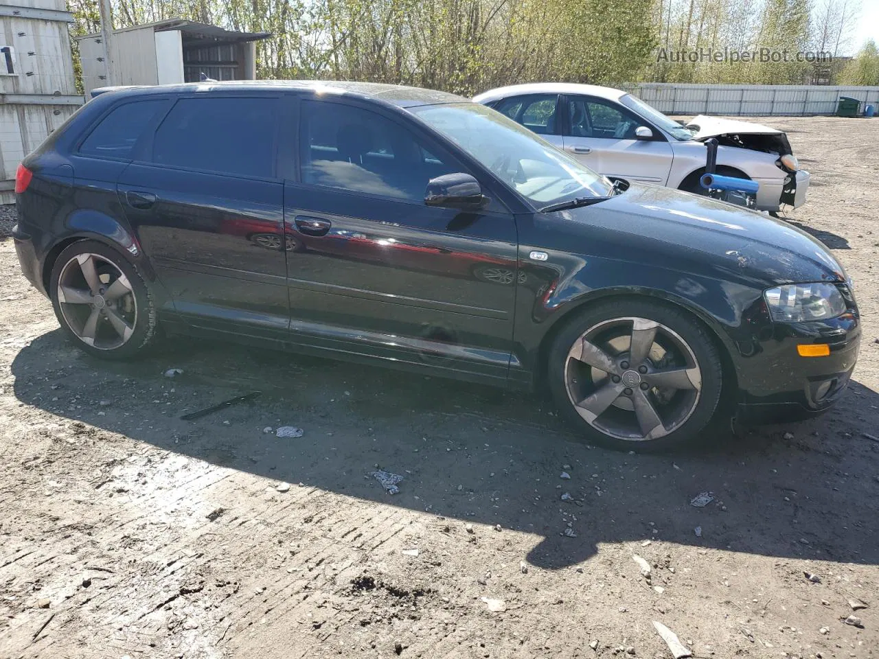 2008 Audi A3 2.0 Premium Black vin: WAUNF78P38A158222