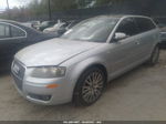 2008 Audi A3 2.0t Silver vin: WAUNF78P48A049655