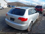 2008 Audi A3 2.0t Silver vin: WAUNF78P58A006197