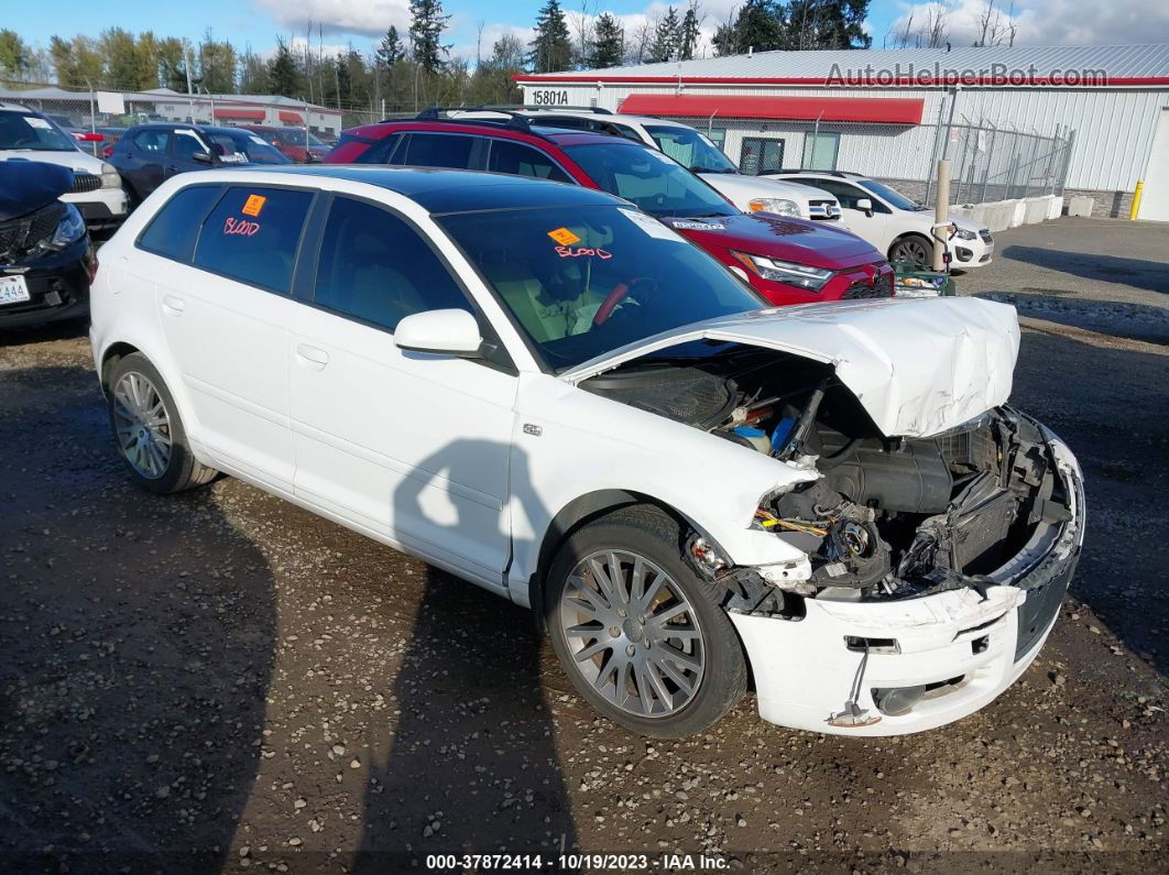 2008 Audi A3   Белый vin: WAUNF78P68A085816