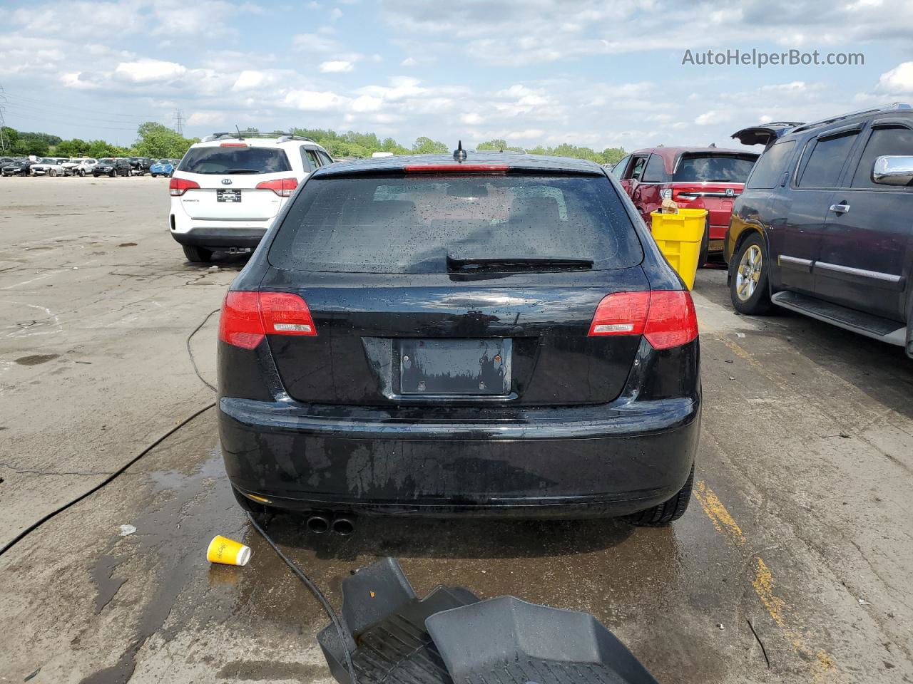 2008 Audi A3 2.0 Premium Black vin: WAUNF78P78A146896