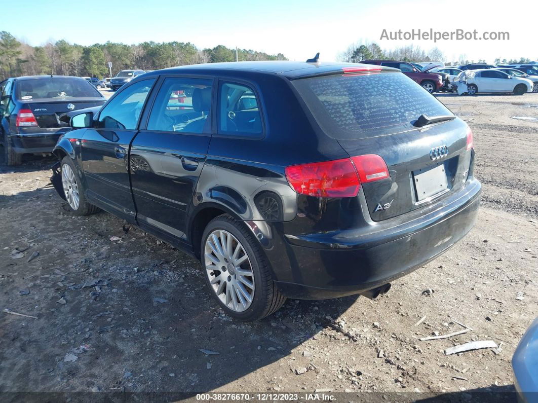 2008 Audi A3 2.0t Sportback M6/2.0t Sportback M6 Discontinued/2.0t Sportback S-tronic Black vin: WAUNF78P98A012939