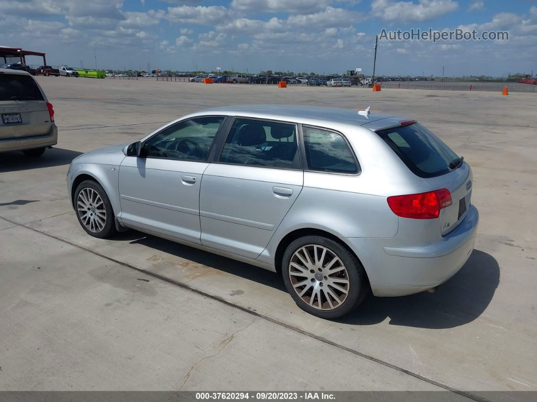 2008 Audi A3   Silver vin: WAUNF78P98A129873