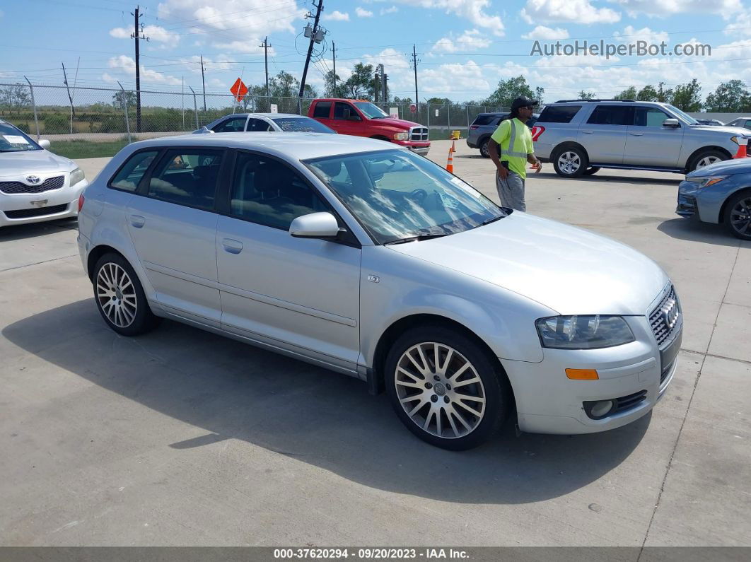 2008 Audi A3   Silver vin: WAUNF78P98A129873