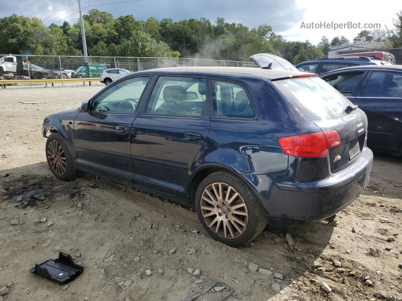 2008 Audi A3 2.0 Premium Blue vin: WAUNF78PX8A020693