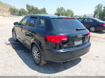 2008 Audi A3 2.0t Black vin: WAUNF78PX8A030625