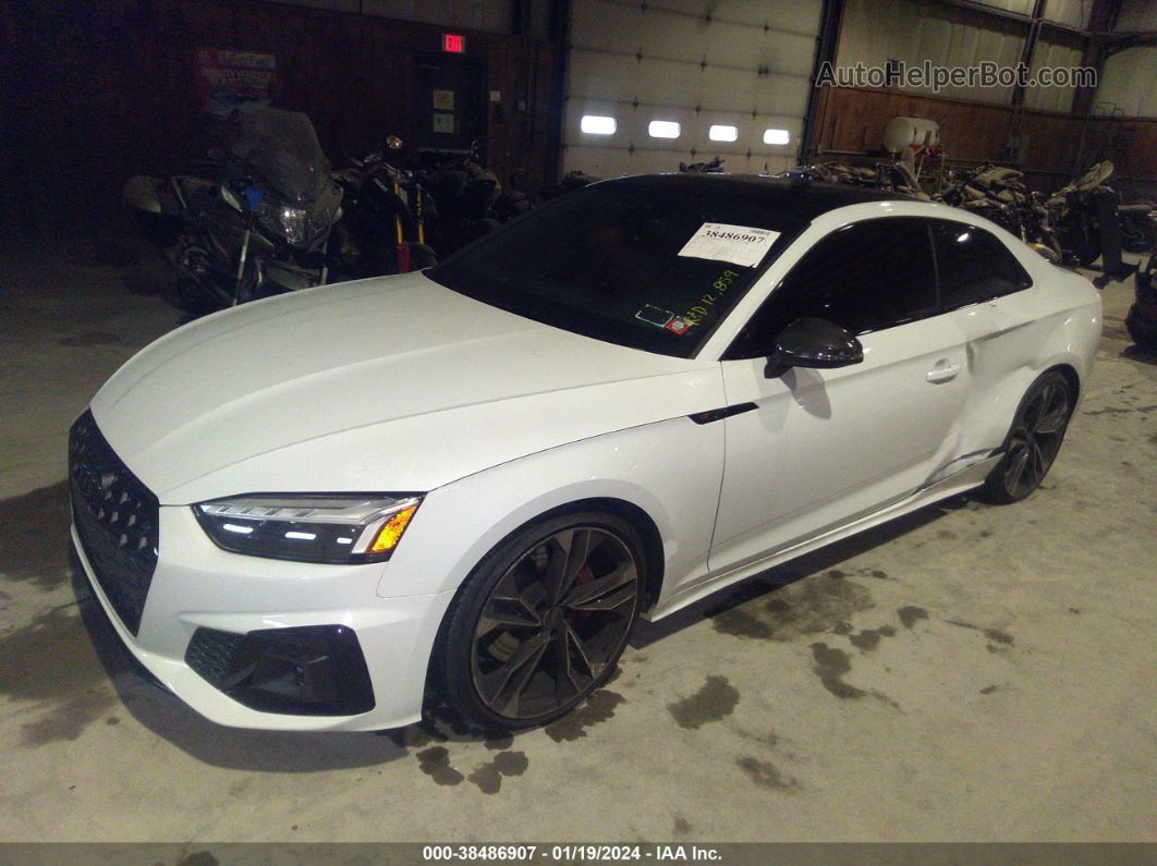 2022 Audi S5 Premium Plus Tfsi Quattro Tiptronic White vin: WAUP4AF59NA034349