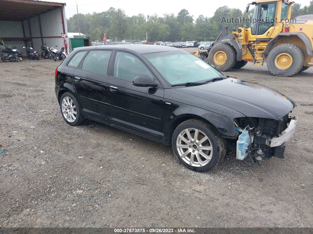 2012 Audi A3 2.0t Premium Plus Black vin: WAUPEAFM4CA050220