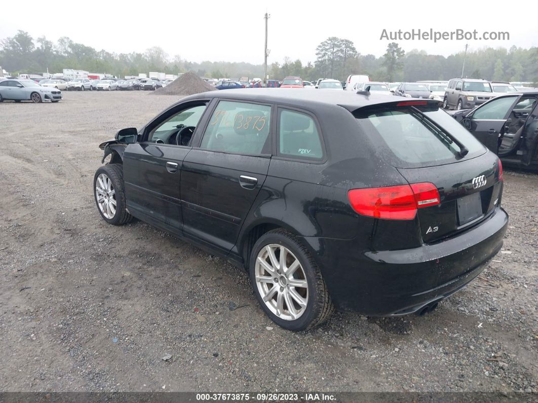 2012 Audi A3 2.0t Premium Plus Black vin: WAUPEAFM4CA050220