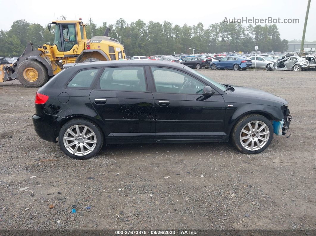 2012 Audi A3 2.0t Premium Plus Black vin: WAUPEAFM4CA050220