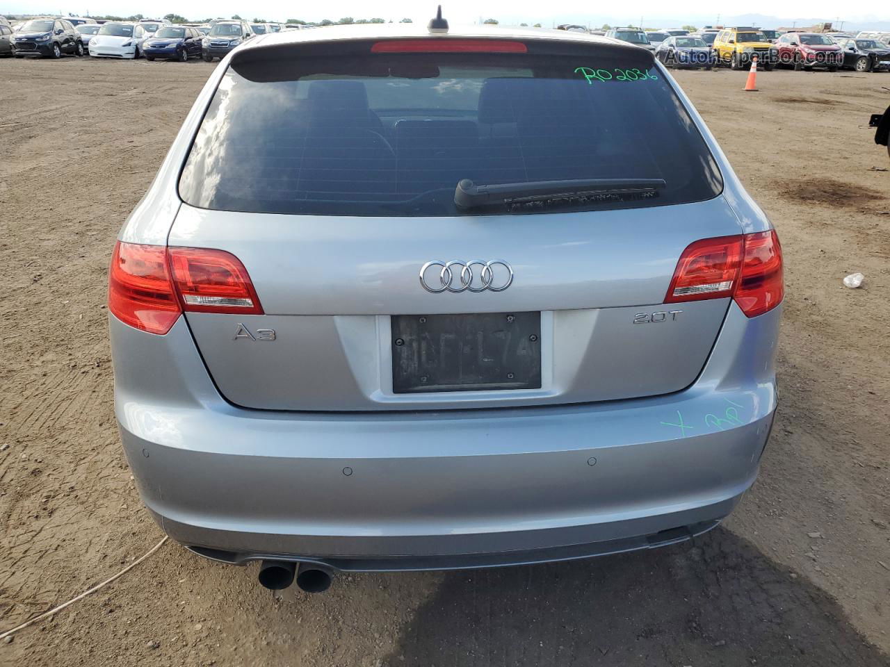 2012 Audi A3 Premium Plus Silver vin: WAUPFAFM1CA004549