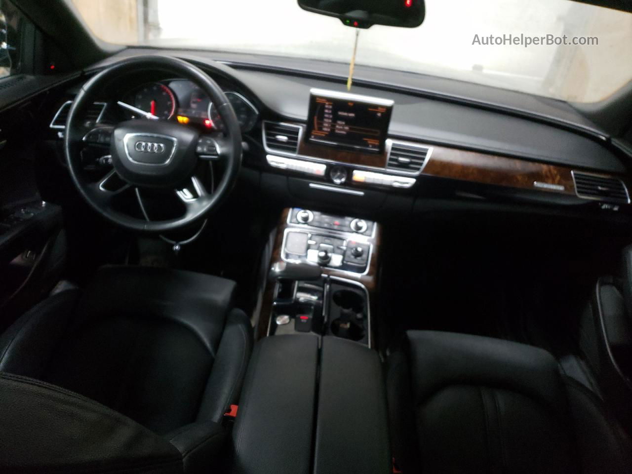 2014 Audi A8 L Quattro Black vin: WAUR2AFD0EN006017