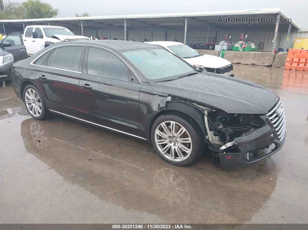 2014 Audi A8 L 4.0t Black vin: WAUR2AFD0EN008169