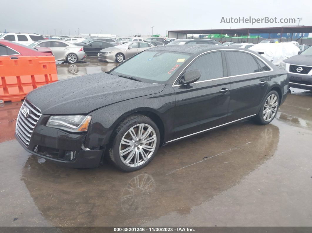 2014 Audi A8 L 4.0t Black vin: WAUR2AFD0EN008169