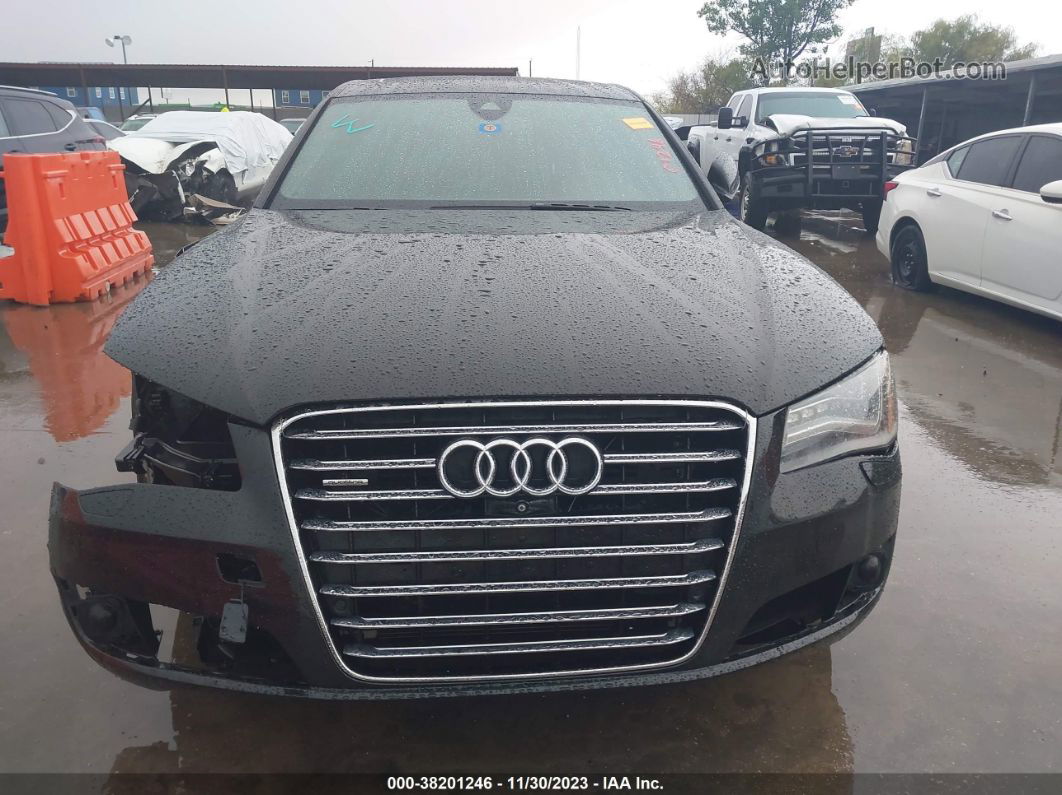 2014 Audi A8 L 4.0t Black vin: WAUR2AFD0EN008169