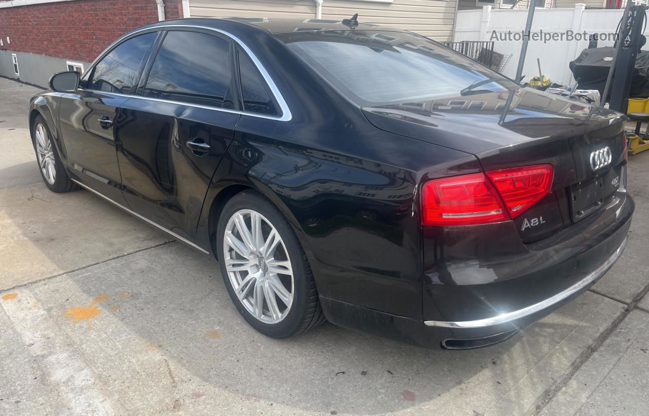 2014 Audi A8 L Quattro Black vin: WAUR2AFD1EN002929