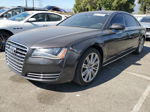 2014 Audi A8 L Quattro Gray vin: WAUR2AFD1EN003949