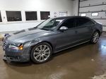 2014 Audi A8 L Quattro Gray vin: WAUR2AFD1EN010500