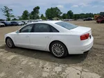 2014 Audi A8 L Quattro White vin: WAUR2AFD2EN002762