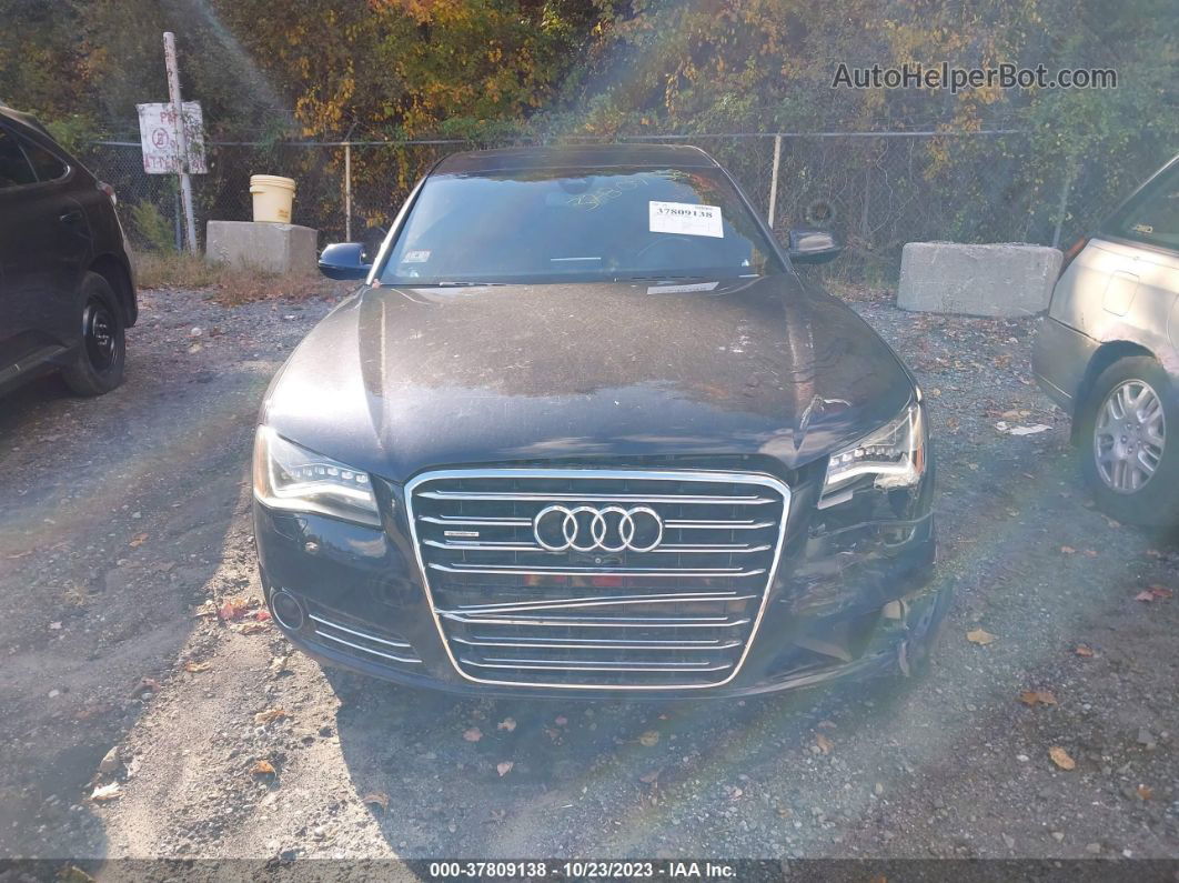 2014 Audi A8 L 4.0t Black vin: WAUR2AFD3EN002558