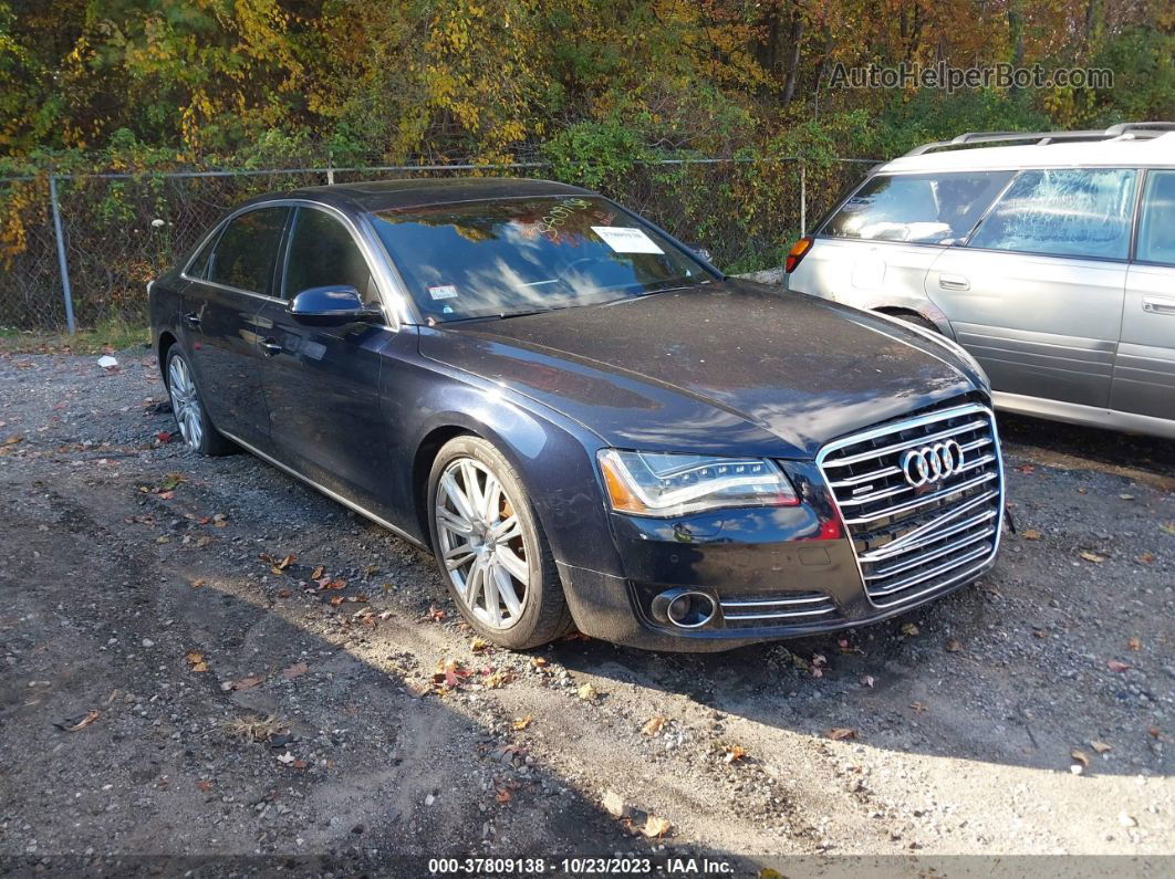 2014 Audi A8 L 4.0t Black vin: WAUR2AFD3EN002558