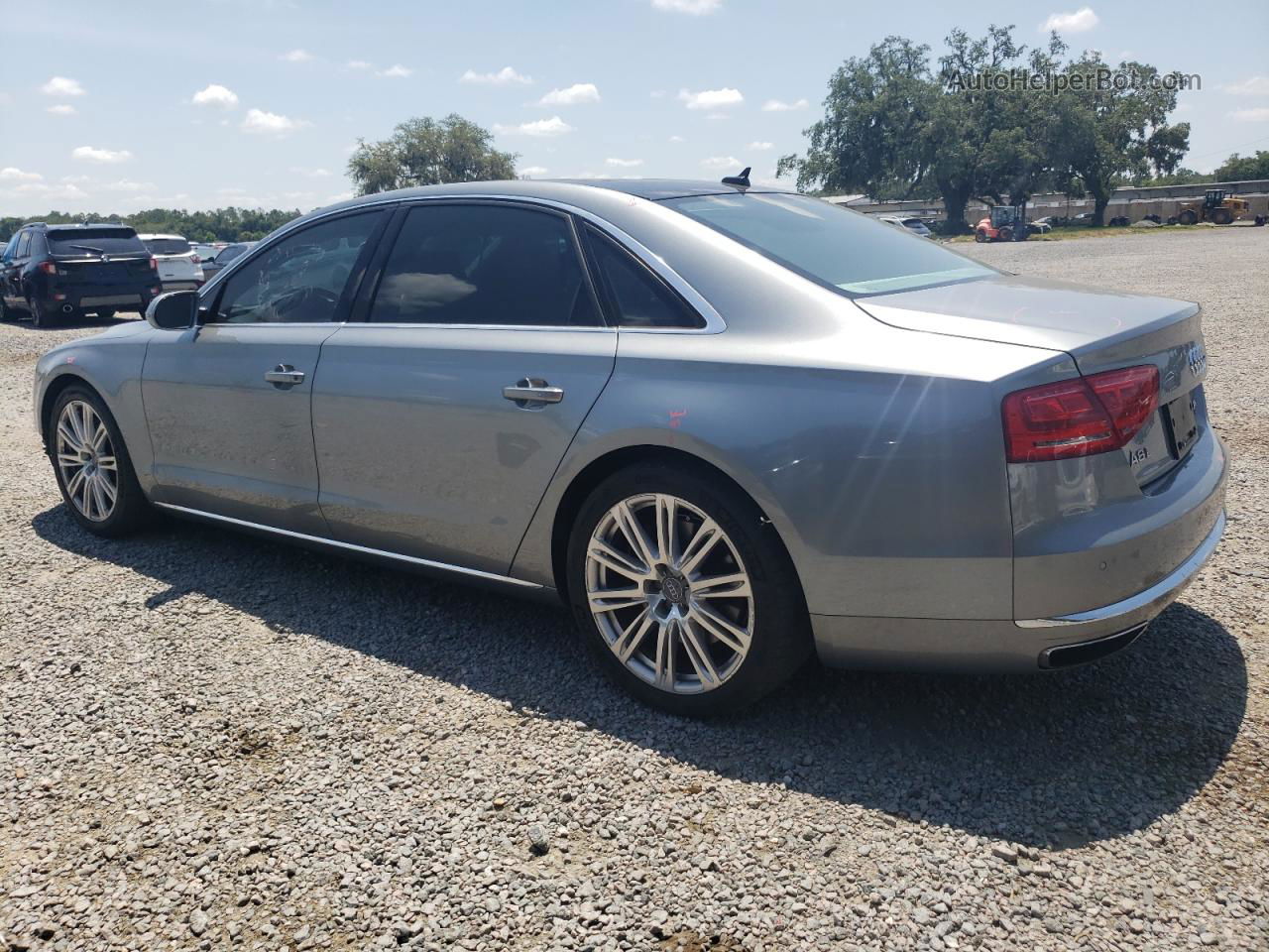 2014 Audi A8 L Quattro Gray vin: WAUR2AFD3EN004021