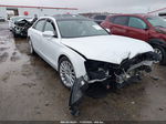 2014 Audi A8 L 4.0t White vin: WAUR2AFD3EN010059