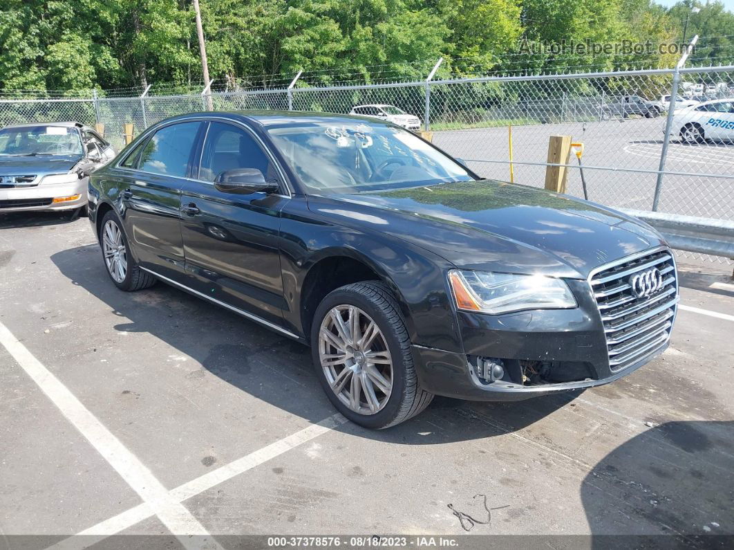 2014 Audi A8 L 4.0t Black vin: WAUR2AFD4EN003332