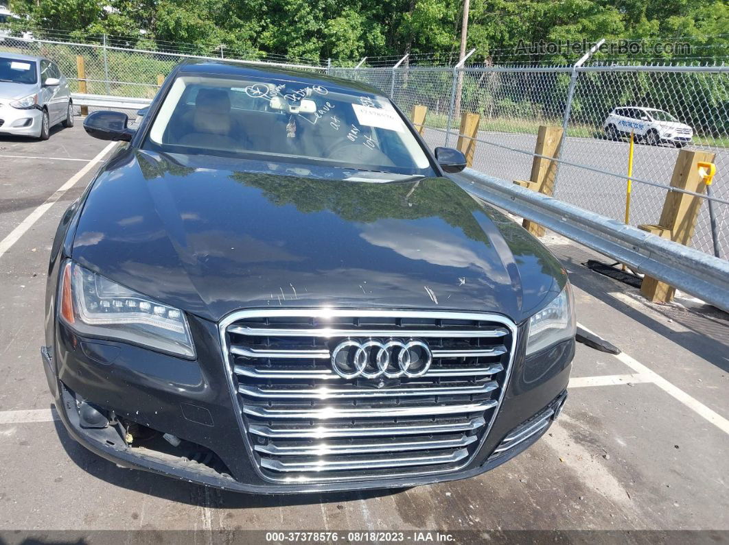 2014 Audi A8 L 4.0t Black vin: WAUR2AFD4EN003332