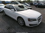 2014 Audi A8 L 4.0t White vin: WAUR2AFD5EN013352