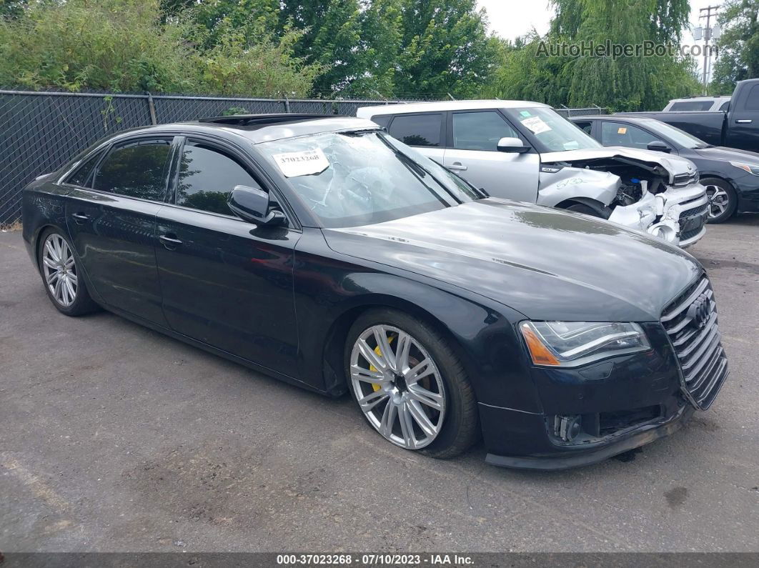 2014 Audi A8 L 4.0t Black vin: WAUR2AFD6EN004319